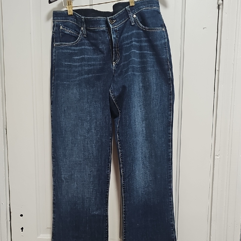Wrangler Shiloh Womens Blue Denim Jeans
